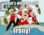 IRONY AND